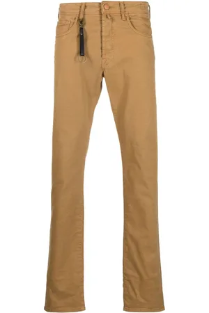 Incotex Pantalones slim con tiro bajo