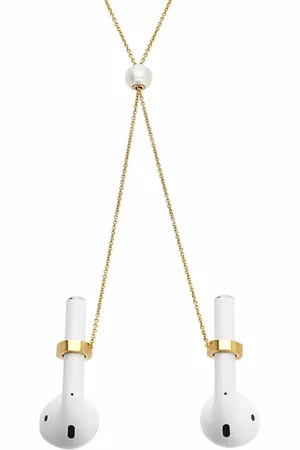 DELFINA DELETTREZ Collar Pearl Sonic en oro amarillo de 18kt