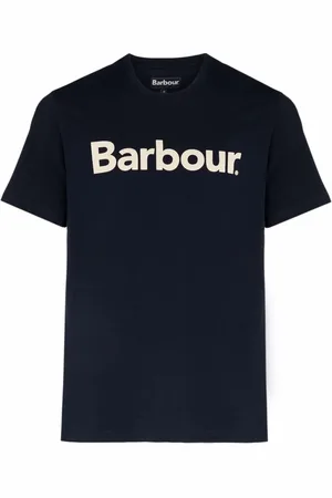 Barbour Playera con logo estampado