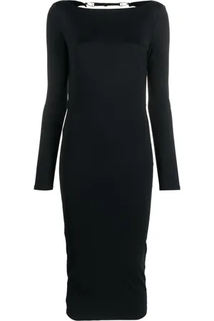 MAISON CLOSE Vestido midi 019 con espalda abierta