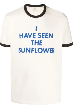 Sunflower Playera con eslogan estampado