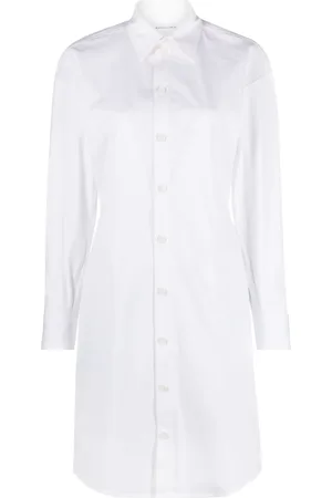Bottega Veneta Vestido camisero manga larga