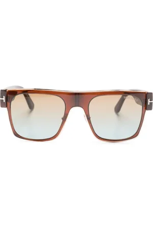 Tom Ford Lentes de sol Edwin con armazón cuadrada