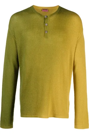 Ermenegildo Zegna Suéter de tejido gofrado Statesman de x The Elder
