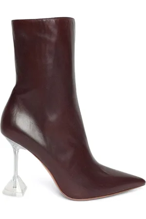 Amina Muaddi Botas Giorgia con tacón de 95mm