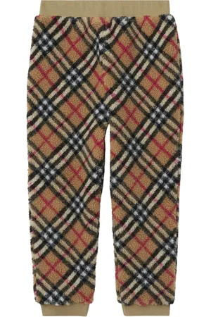 Burberry Pantalones con motivo Vintage Check