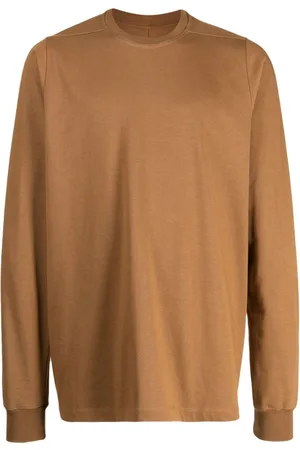 Rick Owens Playera con cuello redondo