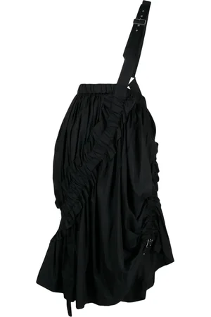NOIR KEI NINOMIYA Falda con detalle fruncido