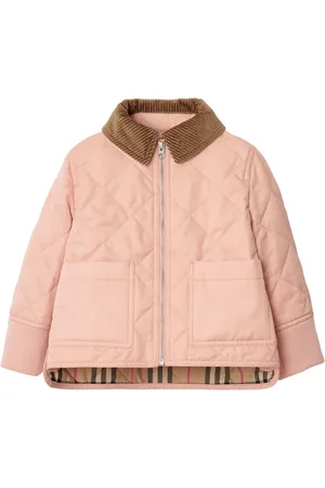 Burberry Chamarra capitonada con cuello de pana