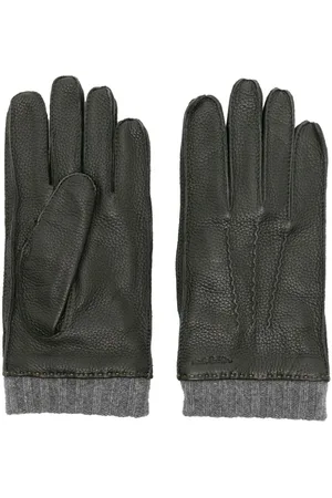 Paul Smith Guantes tejidos de canalé