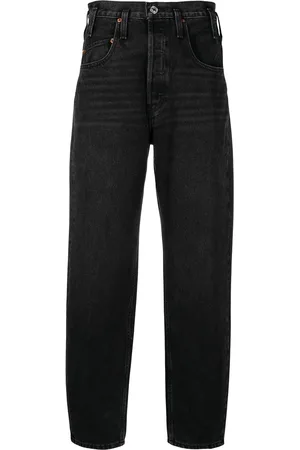 RE/DONE Jeans ajustados con tiro alto