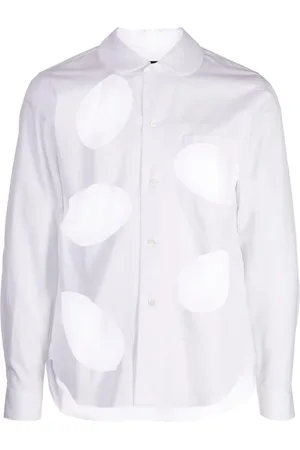 Comme des Garçons Camisa con detalle de aberturas