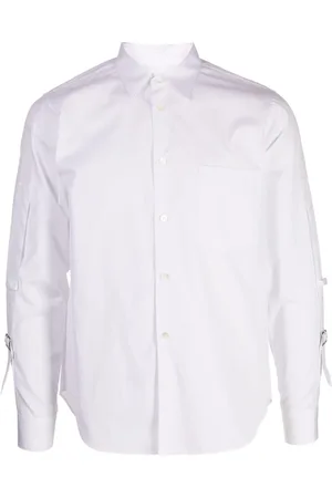 Comme des Garçons Camisa con detalle de hebilla