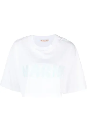 Marni Playera corta con logo estampado