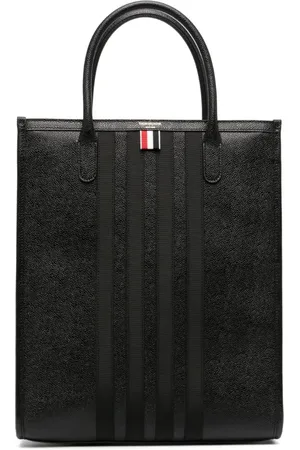 Thom Browne Tote con motivo 4-Bar
