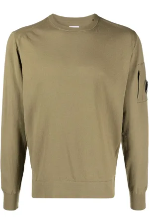 C.P. Company Sudadera con detalle Lens
