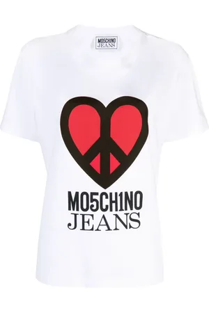 Moschino Playera con logo estampado