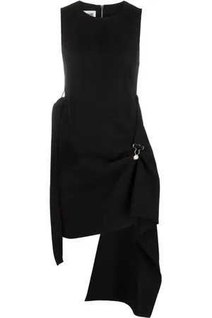 Moschino Vestido corto con diseño drapeado sin mangas
