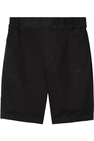 Burberry Shorts con bordado Equestrian Knight