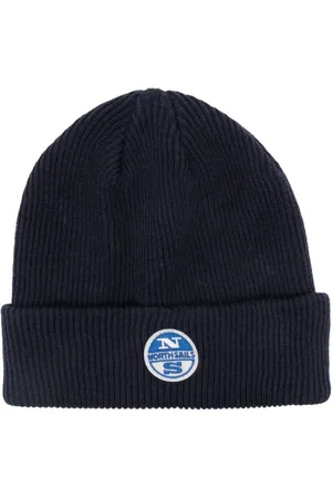 North Sails Gorro tejido de canalé con aplique del logo