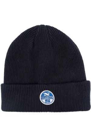 North Sails Gorro tejido de canalé con aplique del logo