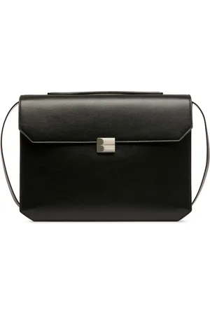 Bally Packed leather briefcase