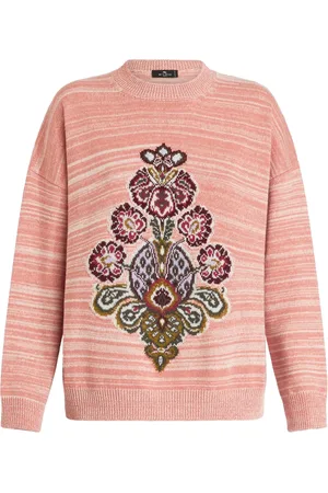 Etro Suéter tejido en intarsia