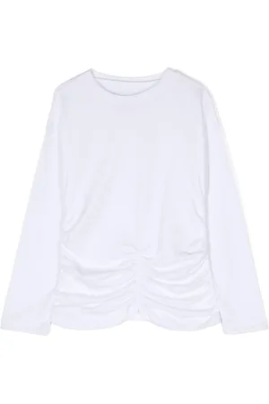 DOUUOD KIDS Playera con detalle fruncido