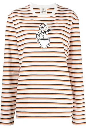 Café Kitsuné Playera con estampado Coffee Cup