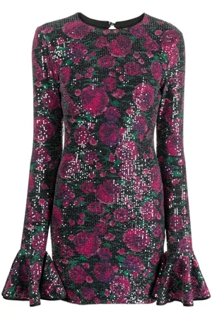 ROTATE Vestido corto con lentejuelas