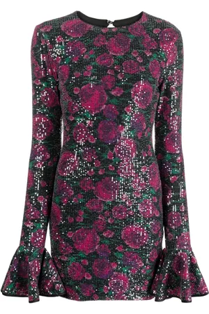 ROTATE Vestido corto con lentejuelas