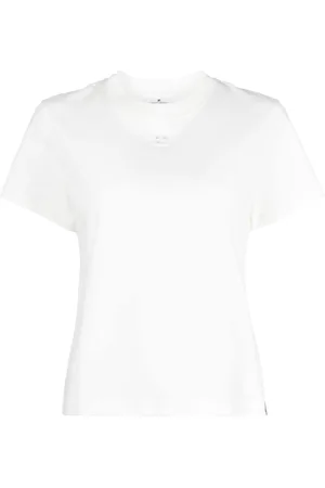 Courrèges Playera con aplique del logo