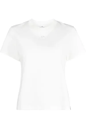 Courrèges Playera con aplique del logo