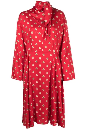 Kenzo Vestido midi Teddy Flower