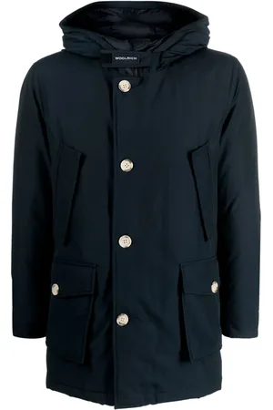 Woolrich Parka capitonada con parche del logo