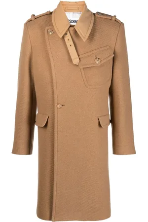 Moschino Abrigo con botones y paneles