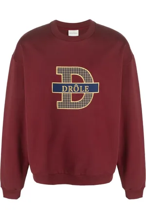 Drôle de Monsieur Sudadera con motivo de cuadros tartán