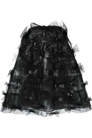 Oscar de la Renta Vestido corto strapless