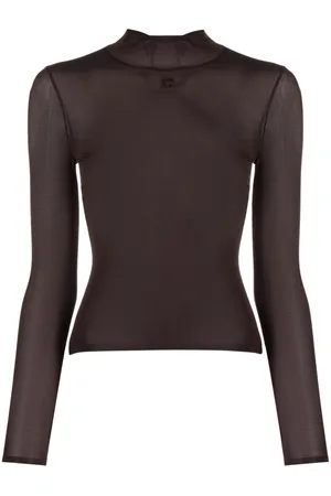 Courrèges Sudadera con aplique del logo