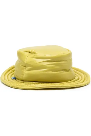 Maison Mihara Yasuhiro Gorro de pescador capitonado con etiqueta del logo