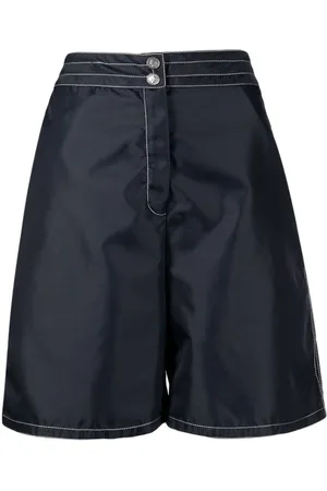 CHANEL Shorts con tiro alto 1990