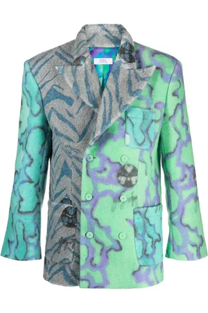 ERL Blazer con doble botonadura