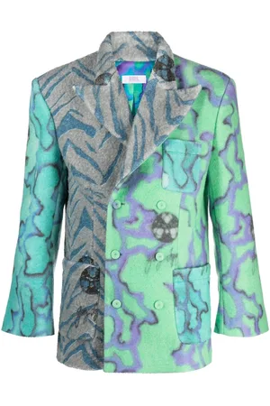 ERL Blazer con doble botonadura