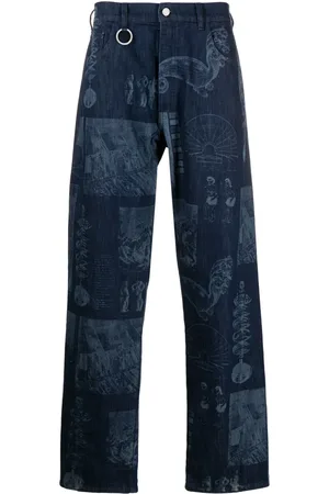 Etudes Jeans rectos Side Batia Suter