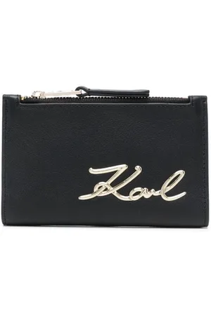 Karl Lagerfeld Tarjetero plegable Signature Slim