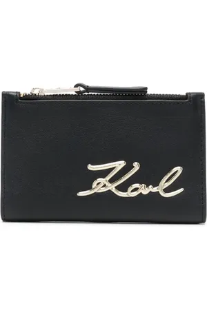 Karl Lagerfeld Tarjetero plegable Signature Slim