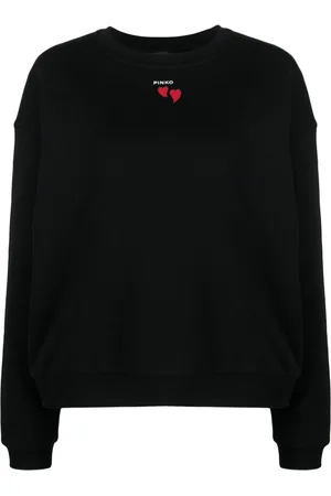 Pinko Suéter tejido con motivo de logo en intarsia