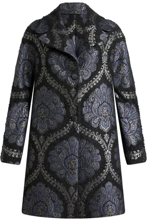 Etro Abrigo en jacquard con botones