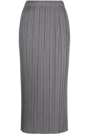 PLEATS PLEASE ISSEY MIYAKE Falda midi plisada