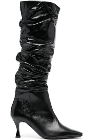 REJINA PYO Botas altas Slouchy con tacón de 70mm
